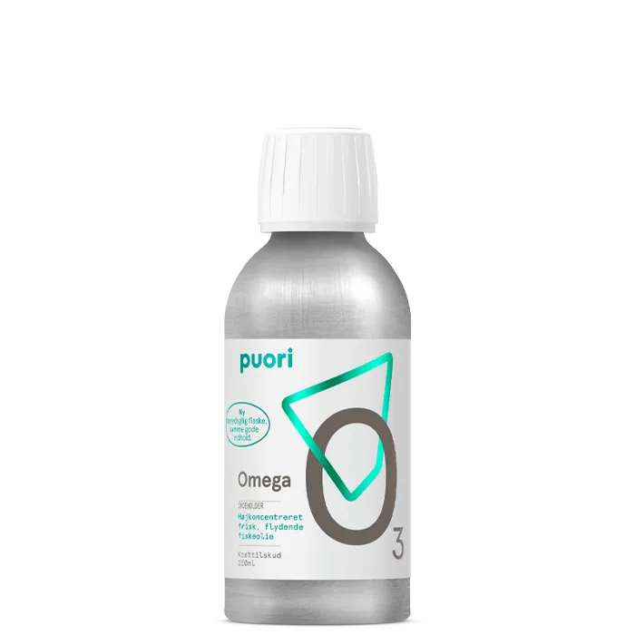 Puori Omega-3 Flytende 150 ml, 150ml