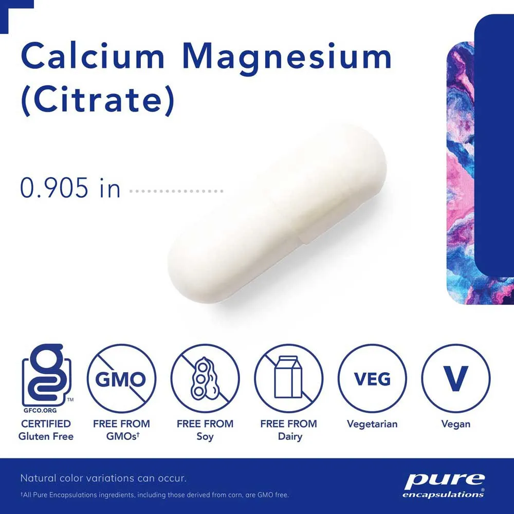 Pure Encapsulations Calcium Complex Kapsler 90 Enheter, One size