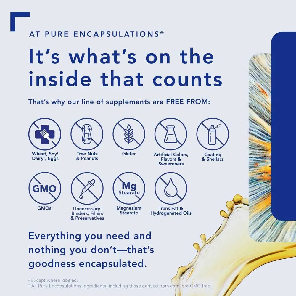 Pure Encapsulations Folate 400 Kapsler 90 Enheter, One size Pure Encapsulations Folate 400 Kapsler 90 Enheter, One size