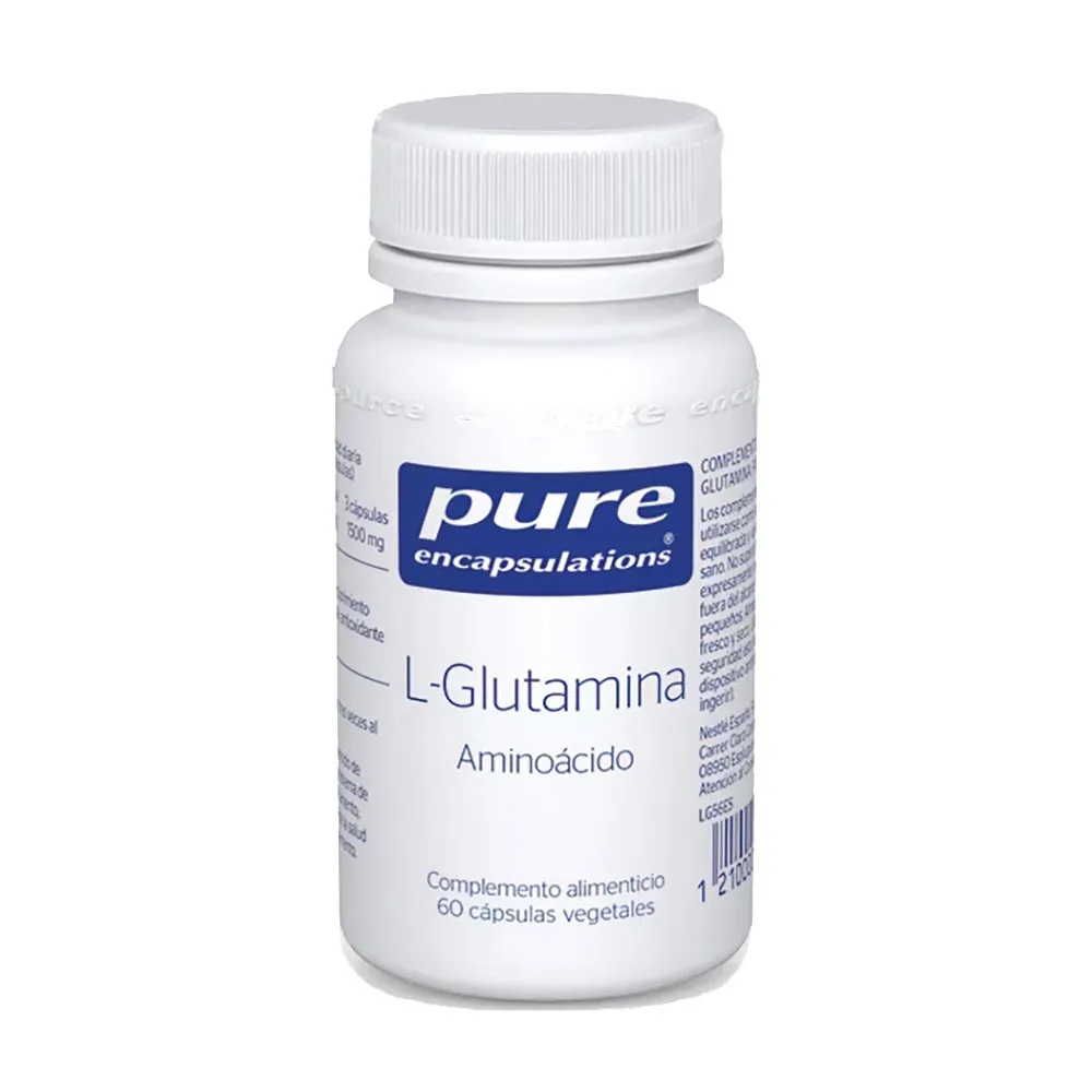 Pure Encapsulations L-glutamin Doser 62 Enheter, One size Pure Encapsulations L-glutamin Doser 62 Enheter, One size