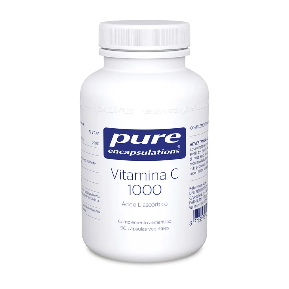 Pure Encapsulations Vitamin C 1000 Kapsler 90 Enheter, One size Pure Encapsulations Vitamin C 1000 Kapsler 90 Enheter, One size