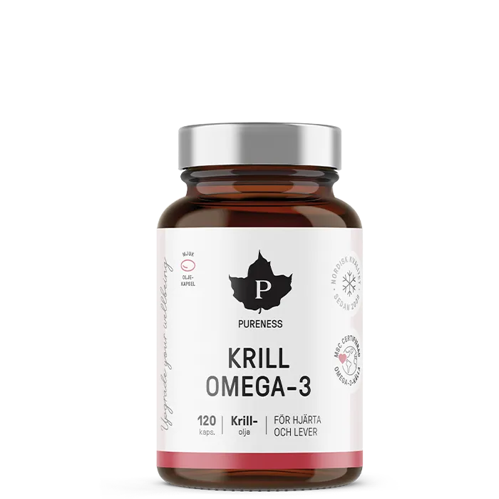Pureness Krill Omega-3 120 kapsler, 120 kapsler