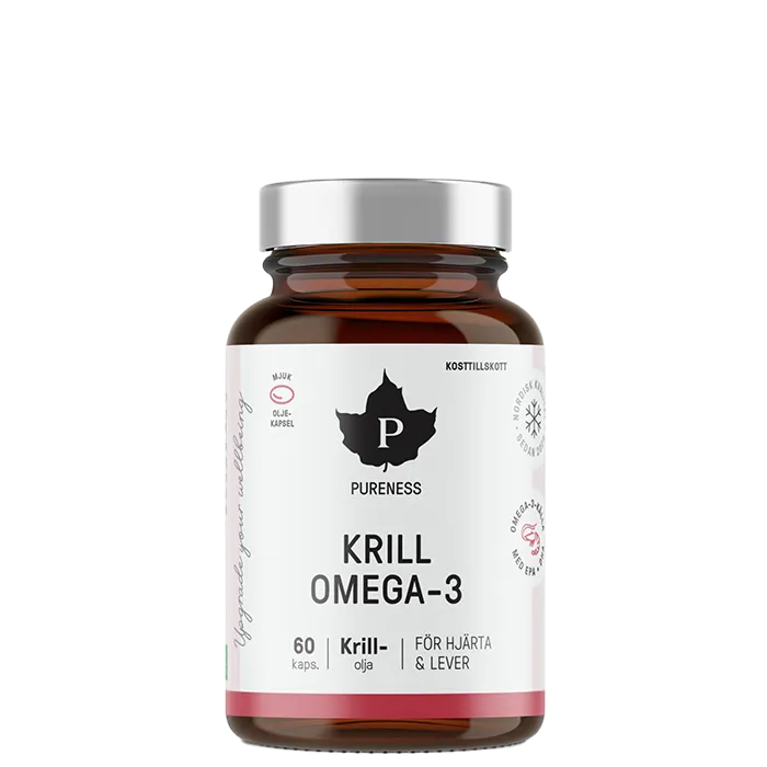 Pureness Krill Omega-3 60 kapsler, 60 kapsler Pureness Krill Omega-3 60 kapsler, 60 kapsler