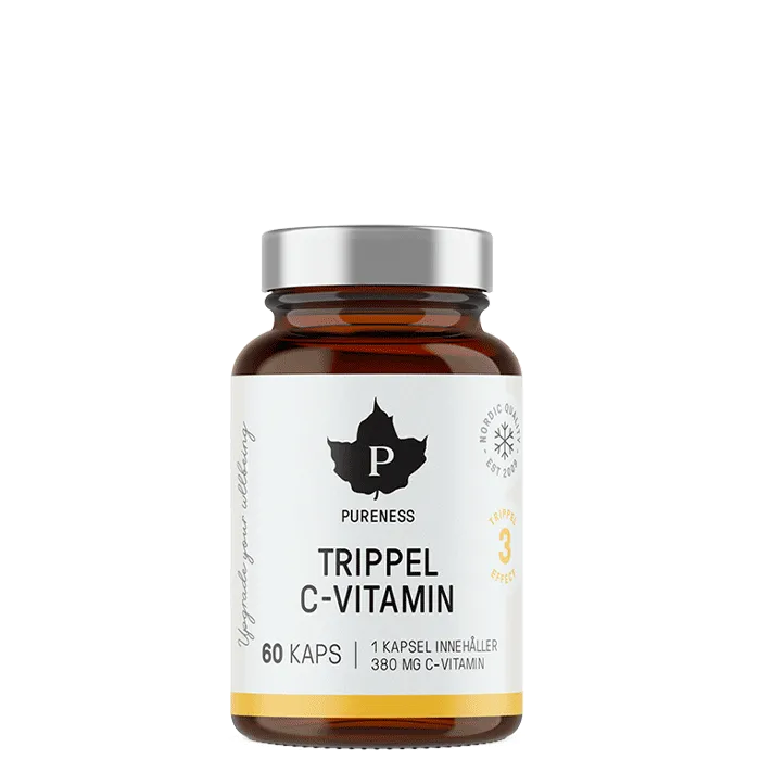 Pureness Trippel C-vitamin kapsler