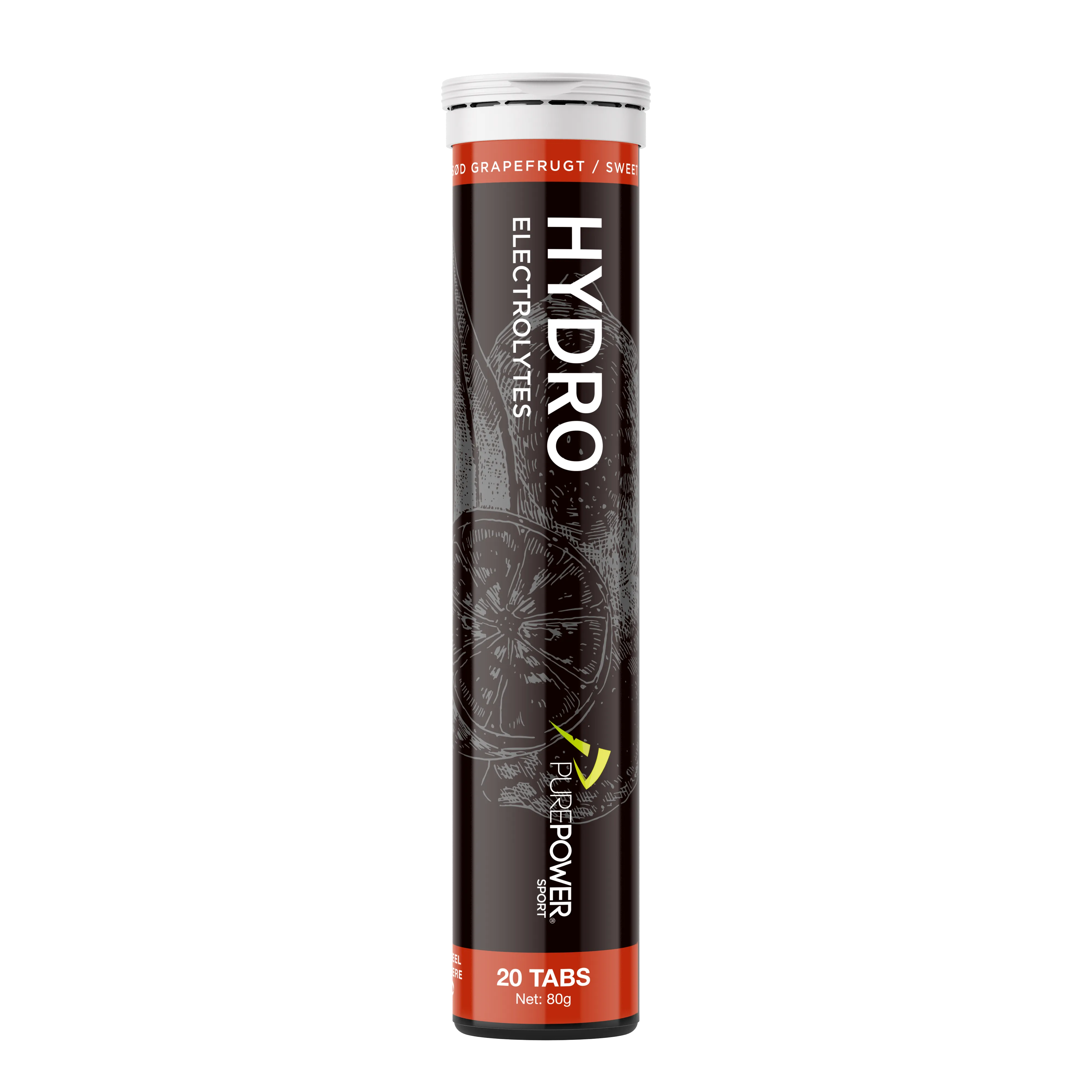 PurePower Hydro Grapefruit Tabletter