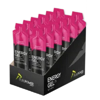 PurePower Koffein Bringebær Energigel 12 stk