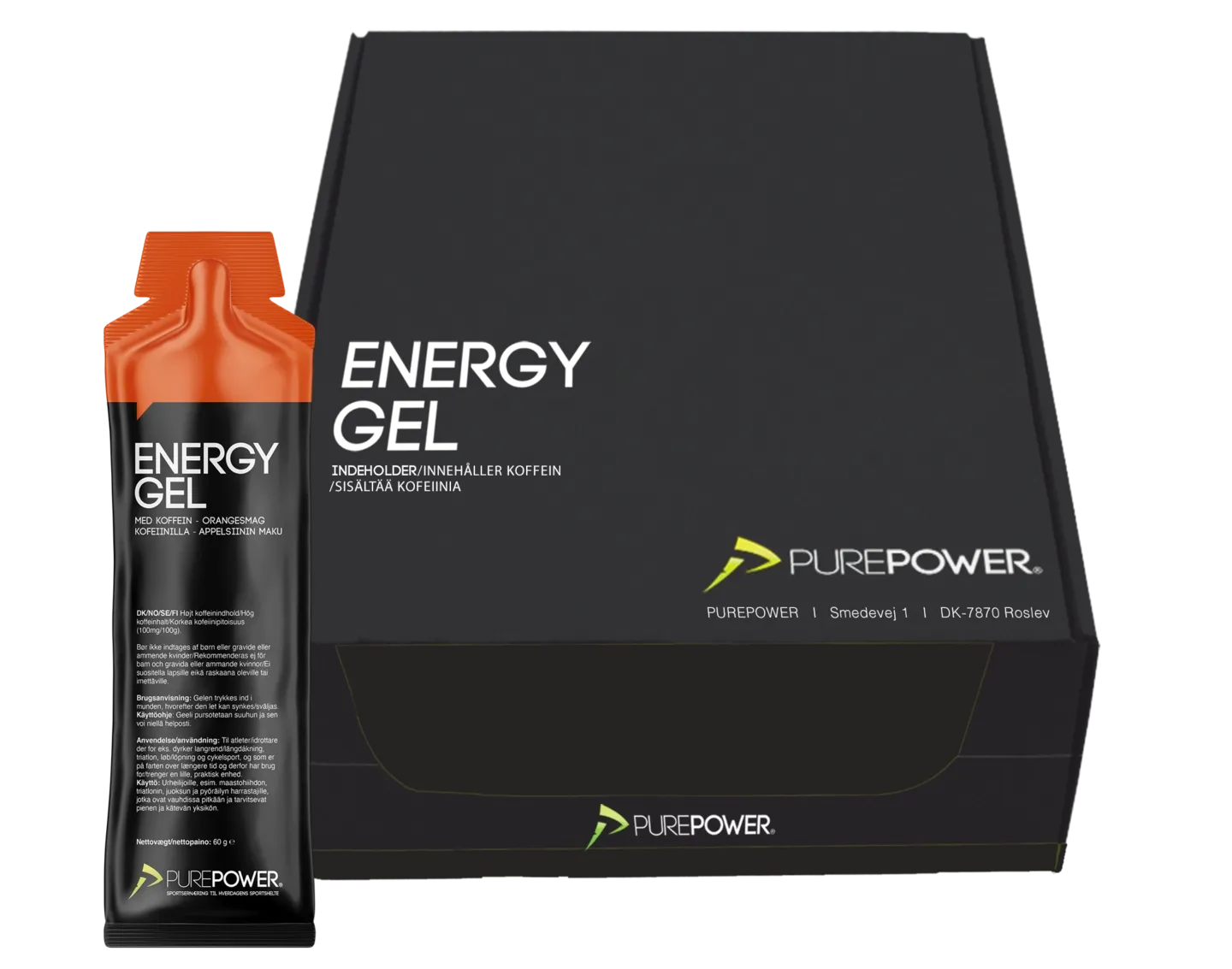 PurePower Koffein Energigel ESKE PurePower Koffein Energigel ESKE