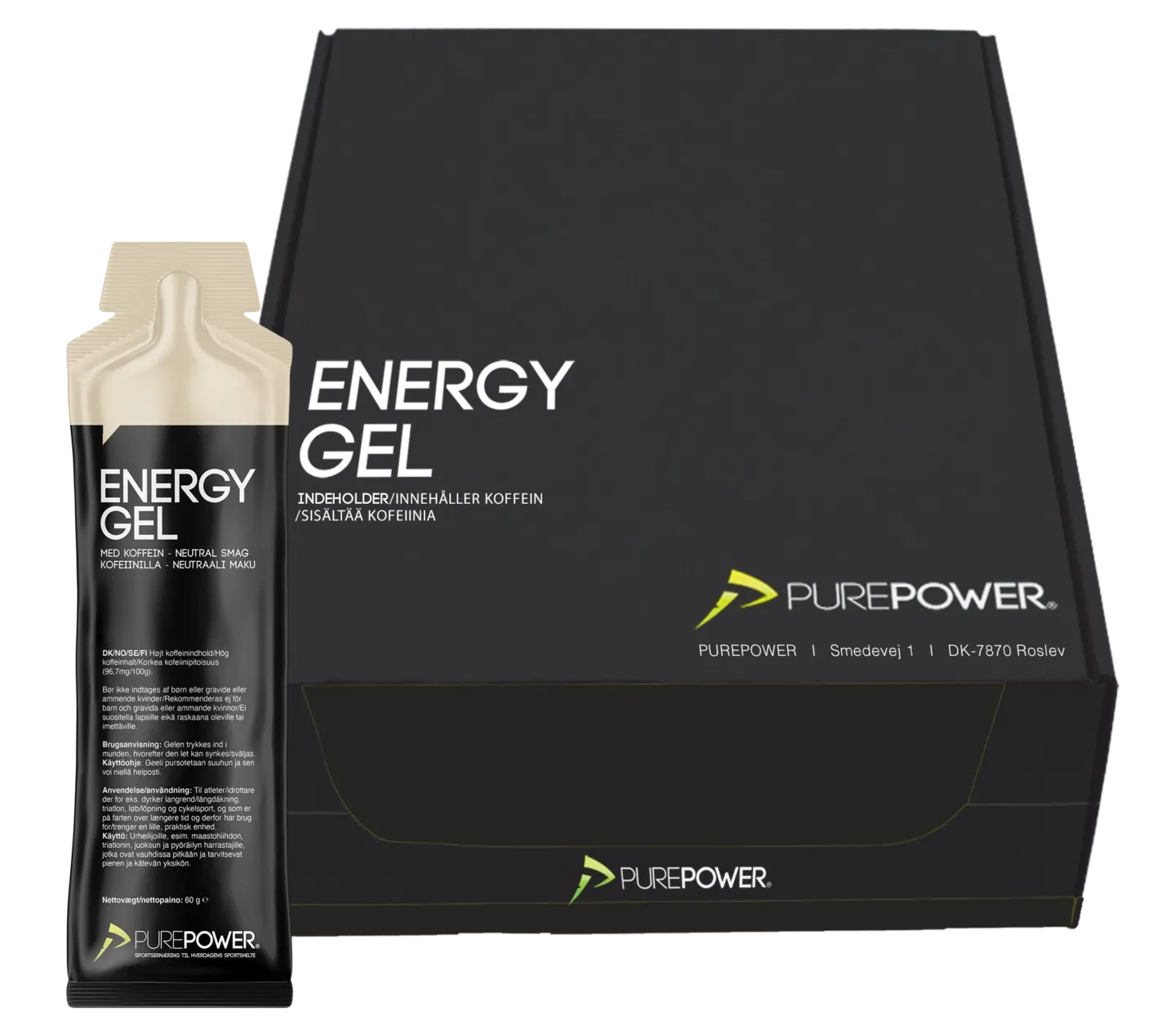PurePower Koffein Energigel ESKE PurePower Koffein Energigel ESKE