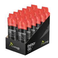 PurePower Koffein Jordbær og Lime Energigel 12 stk PurePower Koffein Jordbær og Lime Energigel 12 stk