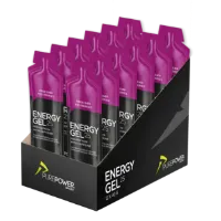 PurePower Koffein Røde Bær Energigel 12 stk