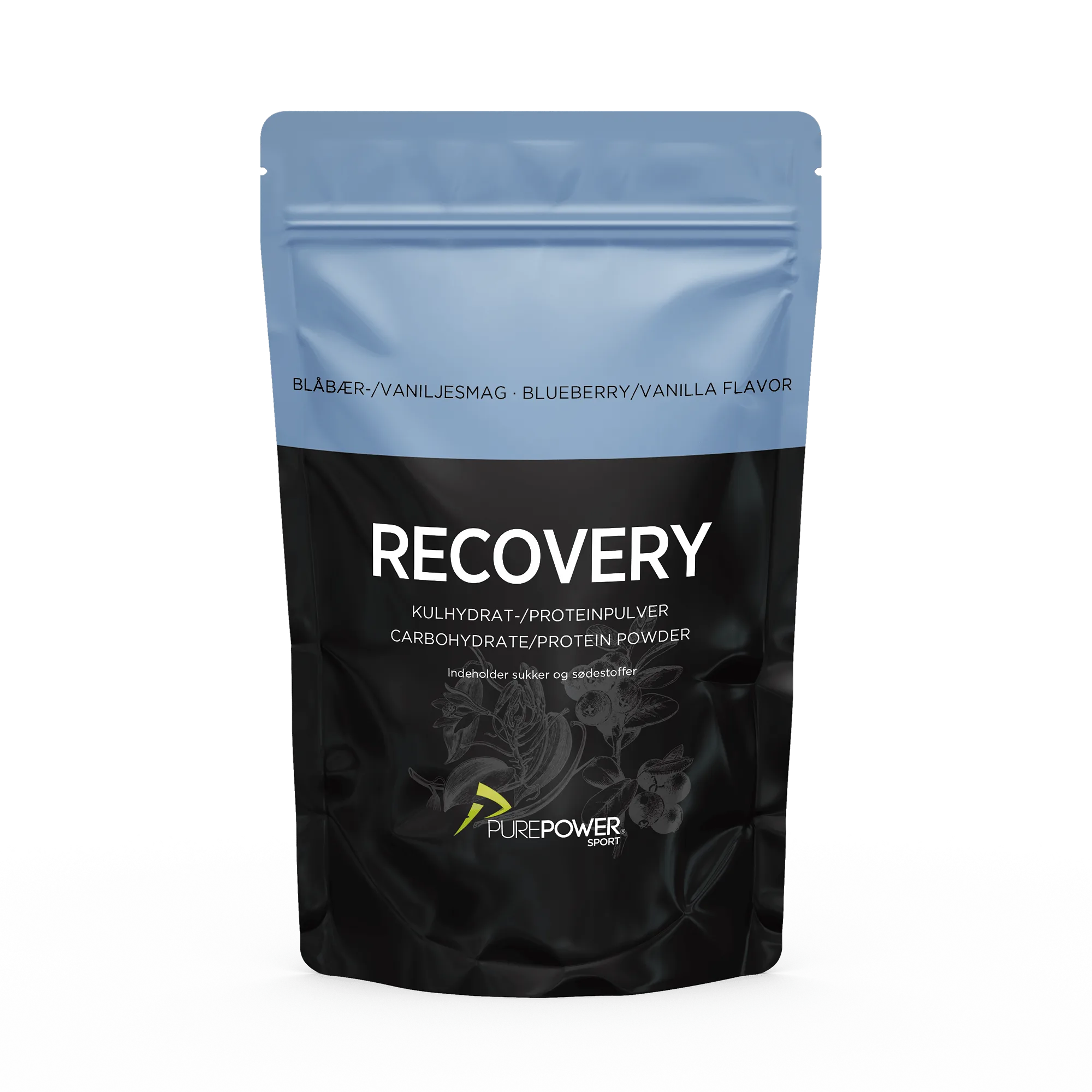 PurePower Recovery Vanilje og Blåbær