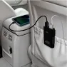 Puro Passenger Usb + Usb 6.8a 2 Ports Lader, Black, One Size