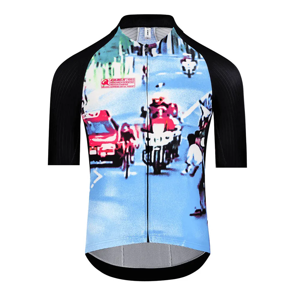 Q36.5 Gregarius Pro Milano-sanremo Fondriest Kort Ermet Trøye, Blue / black, S