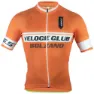 Q36.5 L1 Veloce Club Bolzano Kort Ermet Trøye, Orange, XS