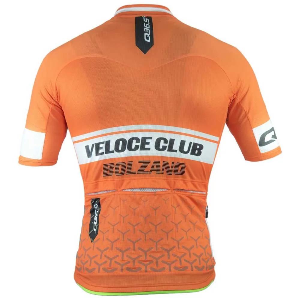 Q36.5 L1 Veloce Club Bolzano Kort Ermet Trøye, Orange, XS Q36.5 L1 Veloce Club Bolzano Kort Ermet Trøye, Orange, XS