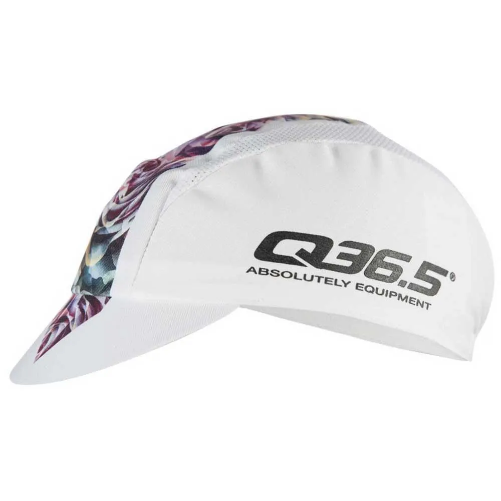 Q36.5 Summer L1 Rose 3d Cap, White