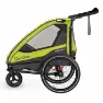 Qeridoo Qupa1/sportrex1 2022 Trailer Cover, Black / lime, One Size