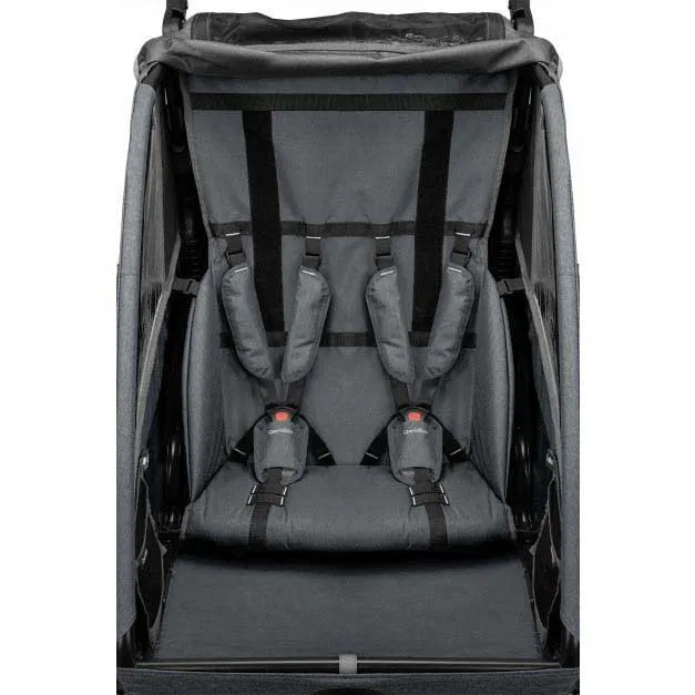 Qeridoo Qupa2 Sykkelvogn, Grey, Max 60kg Qeridoo Qupa2 Sykkelvogn, Grey, Max 60kg