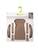 Qibbel Stylingsett deluxe til bakmontert barnesete, brun