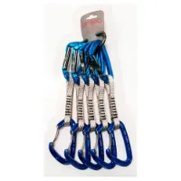 Qi'roc Elektra Mix Recto+curvo Clip+exprés Dyneema 12x120 Mm+mini Karabinkrok 5 Enheter Qi'roc Elektra Mix Recto+curvo Clip+exprés Dyneema 12x120 Mm+mini Karabinkrok 5 Enheter