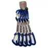 Qi'roc Elektra Recto Clip+curvo Clip+exprés Dyneema 12x120 Mm+mini Karabinkrok 5 Enheter, Blue, One Size