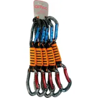 Qi'roc Urano Poliamida Recto+curvo+exprés 16/25x110 Mm Karabinkrok 5 Enheter Qi'roc Urano Poliamida Recto+curvo+exprés 16/25x110 Mm Karabinkrok 5 Enheter