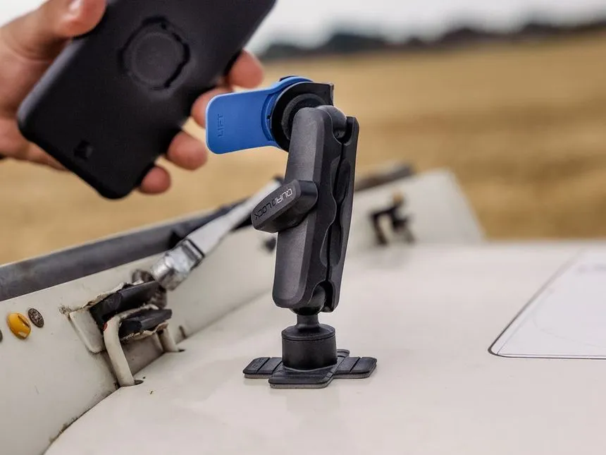Quad Lock 360 Arm, Dual Pivot Small