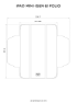 Quad Lock Folio for iPad, iPad Mini (6th Gen)