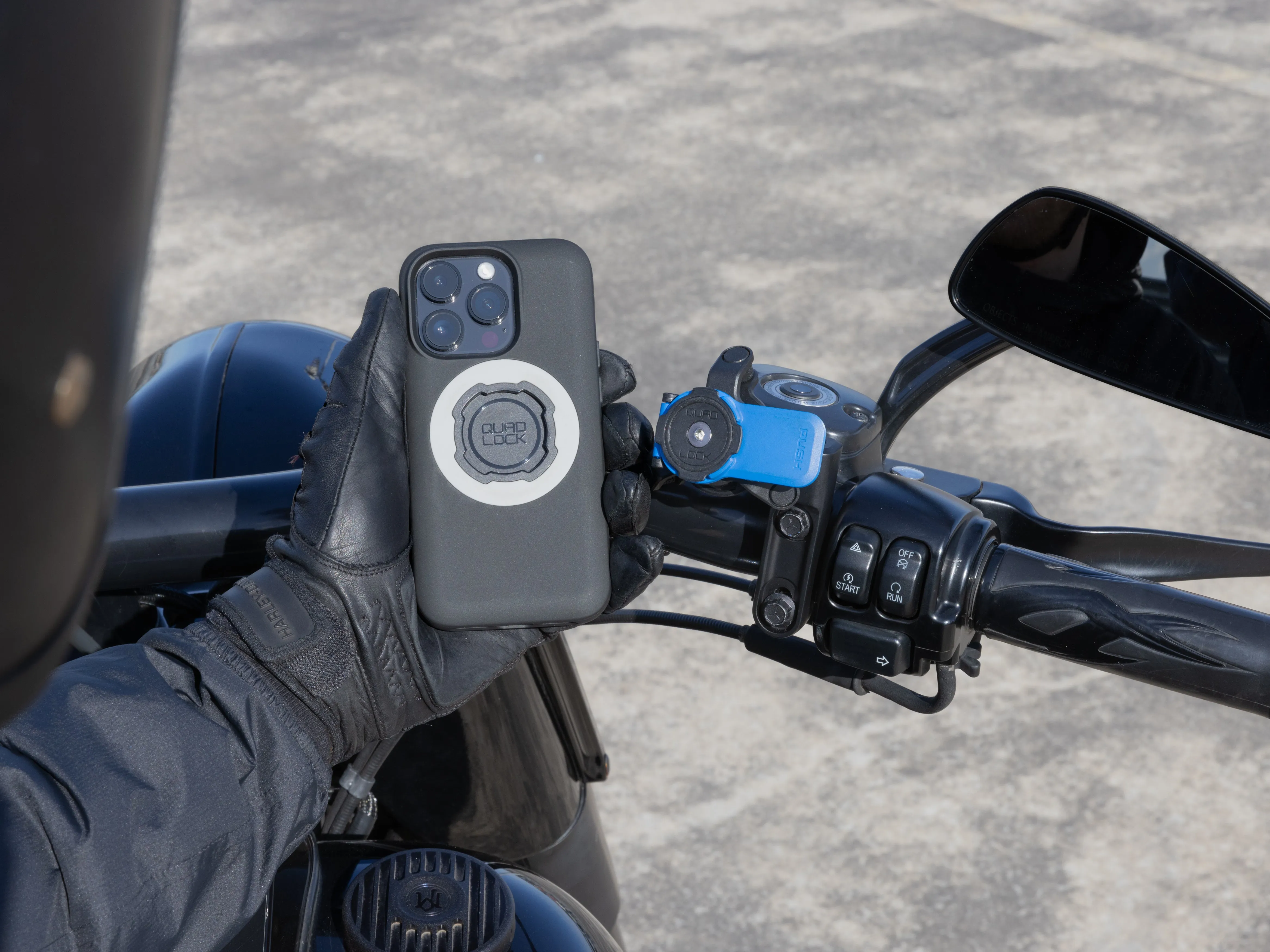 Quad Lock Motorcycle Brake/Clutch Mount
