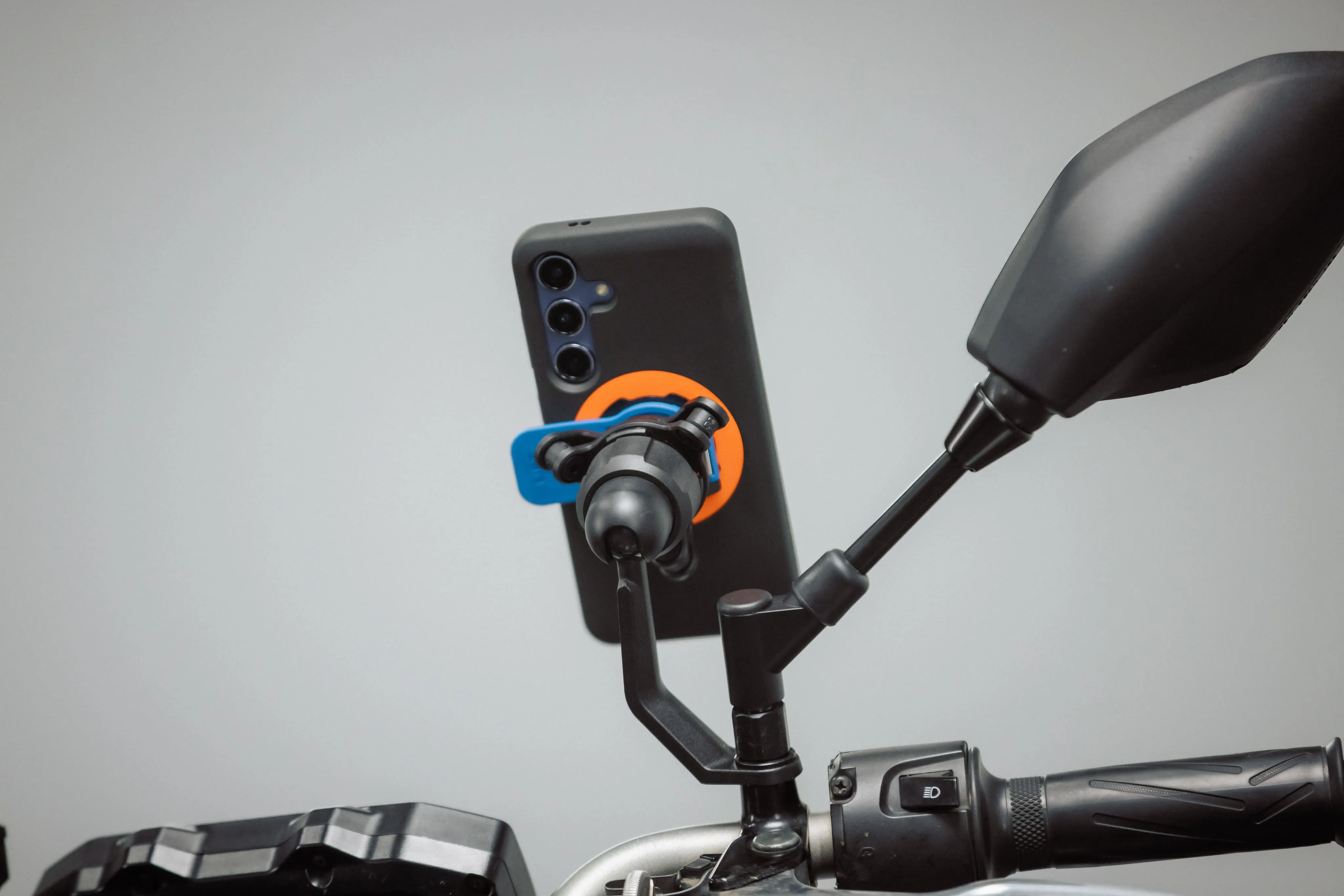 Quad Lock Motorcycle Mirror Stem Mount