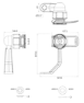 Quad Lock Motorcycle Mirror Stem Mount