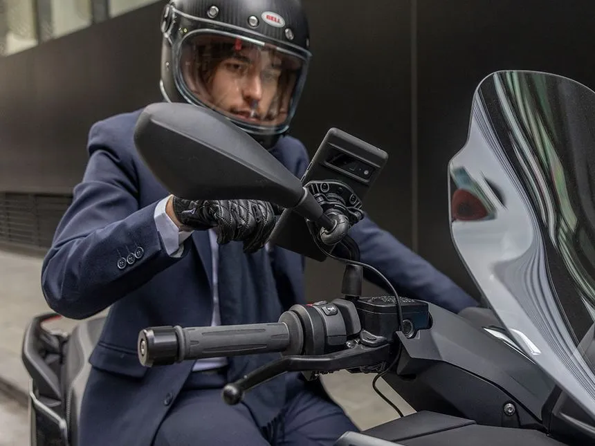 Quad Lock Motorcycle / Scooter Mirror Mount Quad Lock Motorcycle / Scooter Mirror Mount
