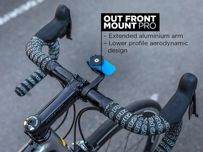 Quad Lock Out Front Mount Pro, Black, One Size Quad Lock Out Front Mount Pro, Black, One Size