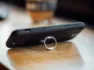 Quad Lock Phone Ring Stand, Black, One Size