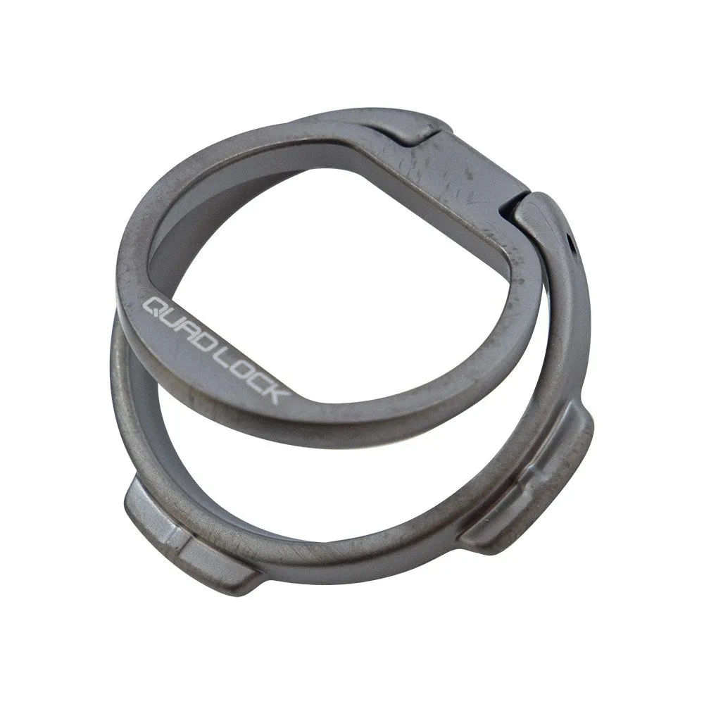 Quad Lock Phone Ring Stand, Black, One Size