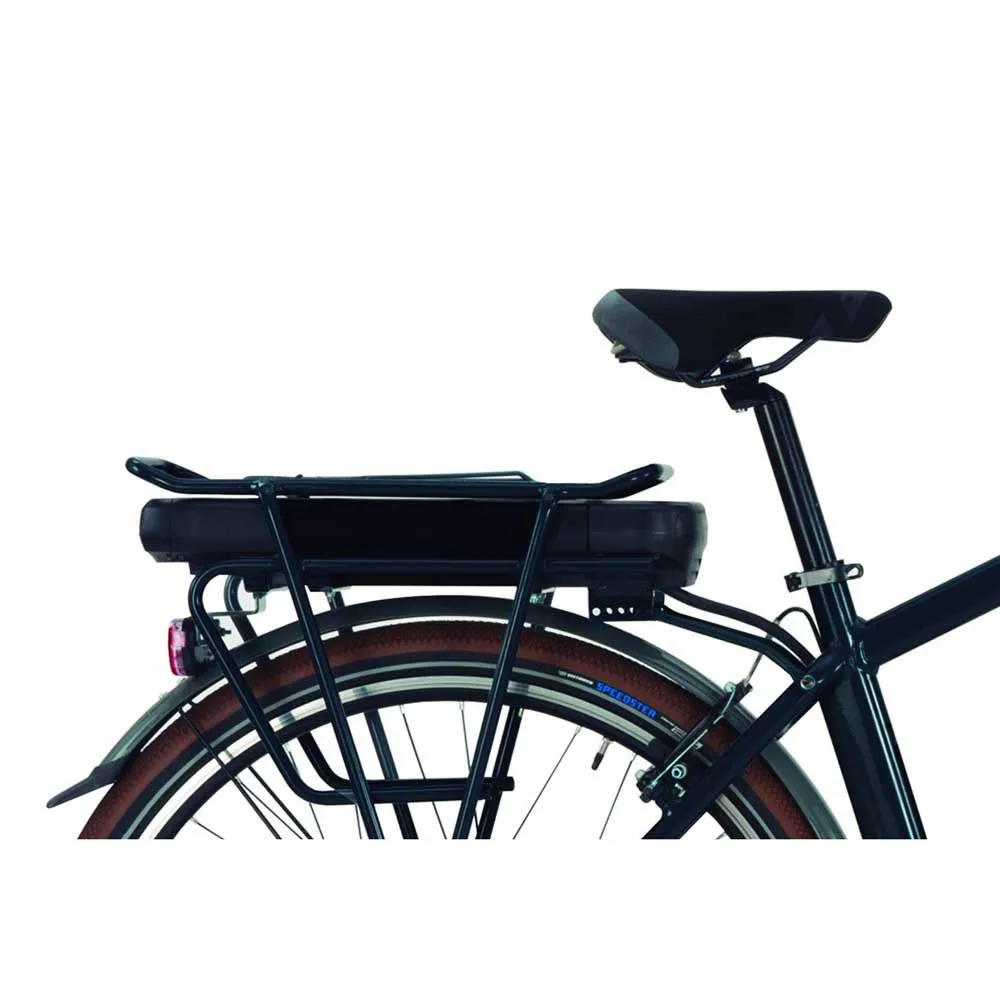 QÜer Ebike Manhattan 28´´ Elektrisk Sykkel, Black, One Size, 468Wh, Elsykkel