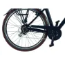 QÜer Ebike Manhattan 28´´ Elektrisk Sykkel, Black, One Size, 468Wh, Elsykkel