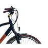QÜer Ebike Manhattan 28´´ Elektrisk Sykkel, Black, One Size, 468Wh, Elsykkel