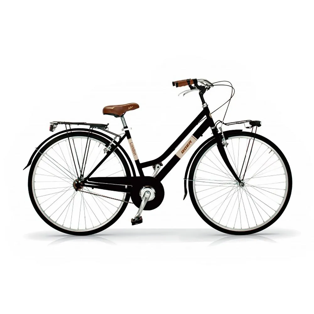 QÜer London 28´´ Sykkel, Black, One Size, Bysykkel