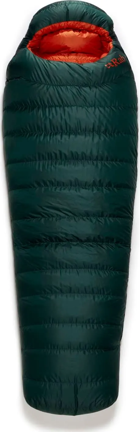 Rab Ascent 1100 Down sleeping Bag (-25C) Regular, Pine