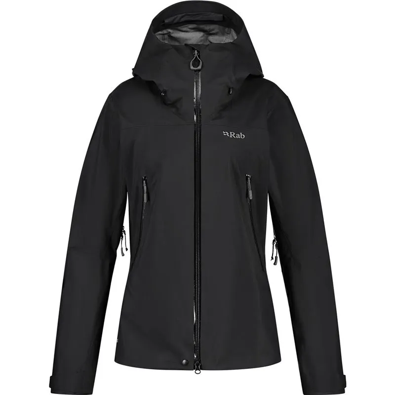 Rab Kangri GTX Jacket Womens, Black Rab Kangri GTX Jacket Womens, Black