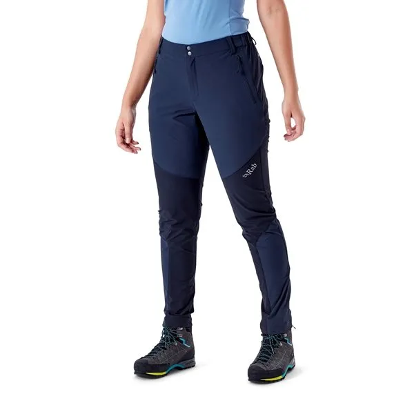 Rab Torque Mountain Pants Women, Beluga/black Rab Torque Mountain Pants Women, Beluga/black