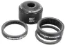 Race Face Carbon Spacersett Carbon, 2.5,10 og 15mm foringer + Topcap, Silver green, One Size