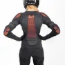 RACER Motion Top Woman Kort Ermet Beskyttelsesjersey, Black