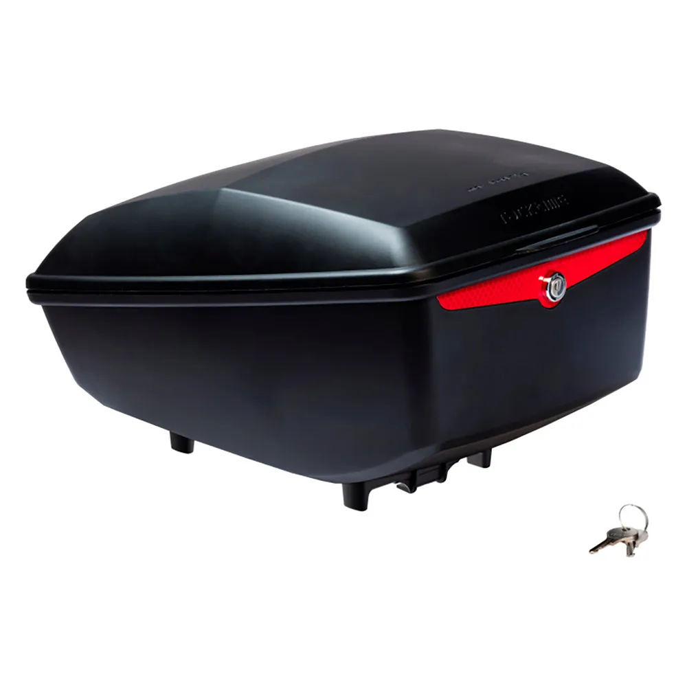 Racktime Tour Box 2.0 Snapit 2.0 Sykkelveske 12l, Black, One Size