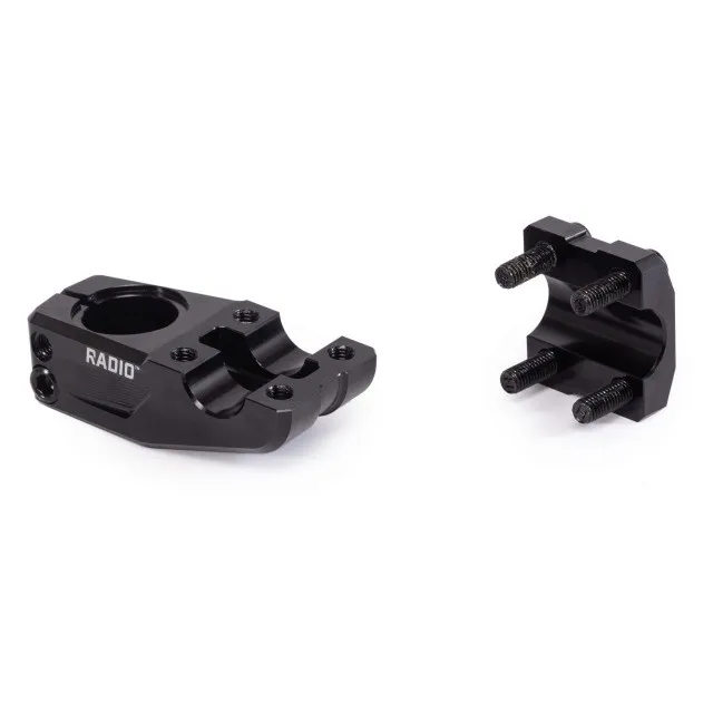 Radio Axis 22.2 Mm Toploader Sykkelstyrestem, Black, 50mm Radio Axis 22.2 Mm Toploader Sykkelstyrestem, Black, 50mm