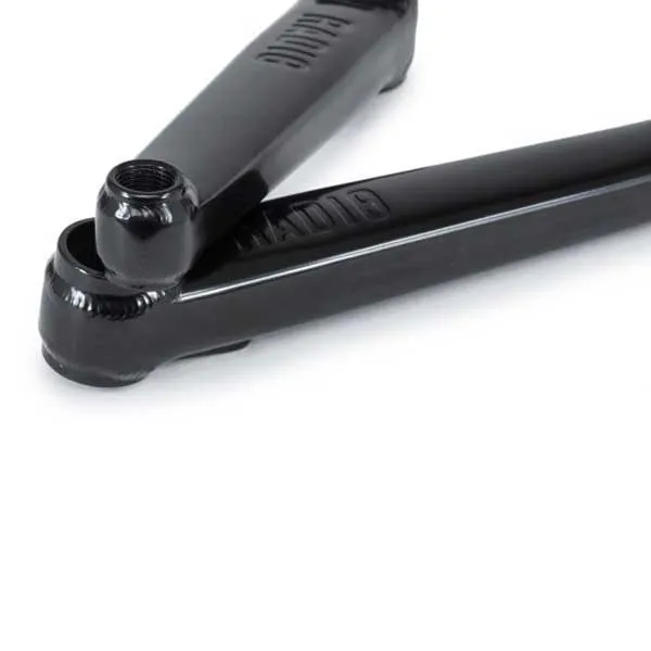Radio Destro Lsd/rsd Krankarm, Glossy black, 175mm Radio Destro Lsd/rsd Krankarm, Glossy black, 175mm