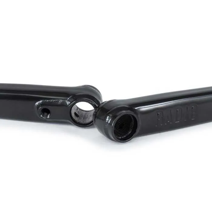 Radio Destro Lsd/rsd Krankarm, Glossy black, 175mm Radio Destro Lsd/rsd Krankarm, Glossy black, 175mm