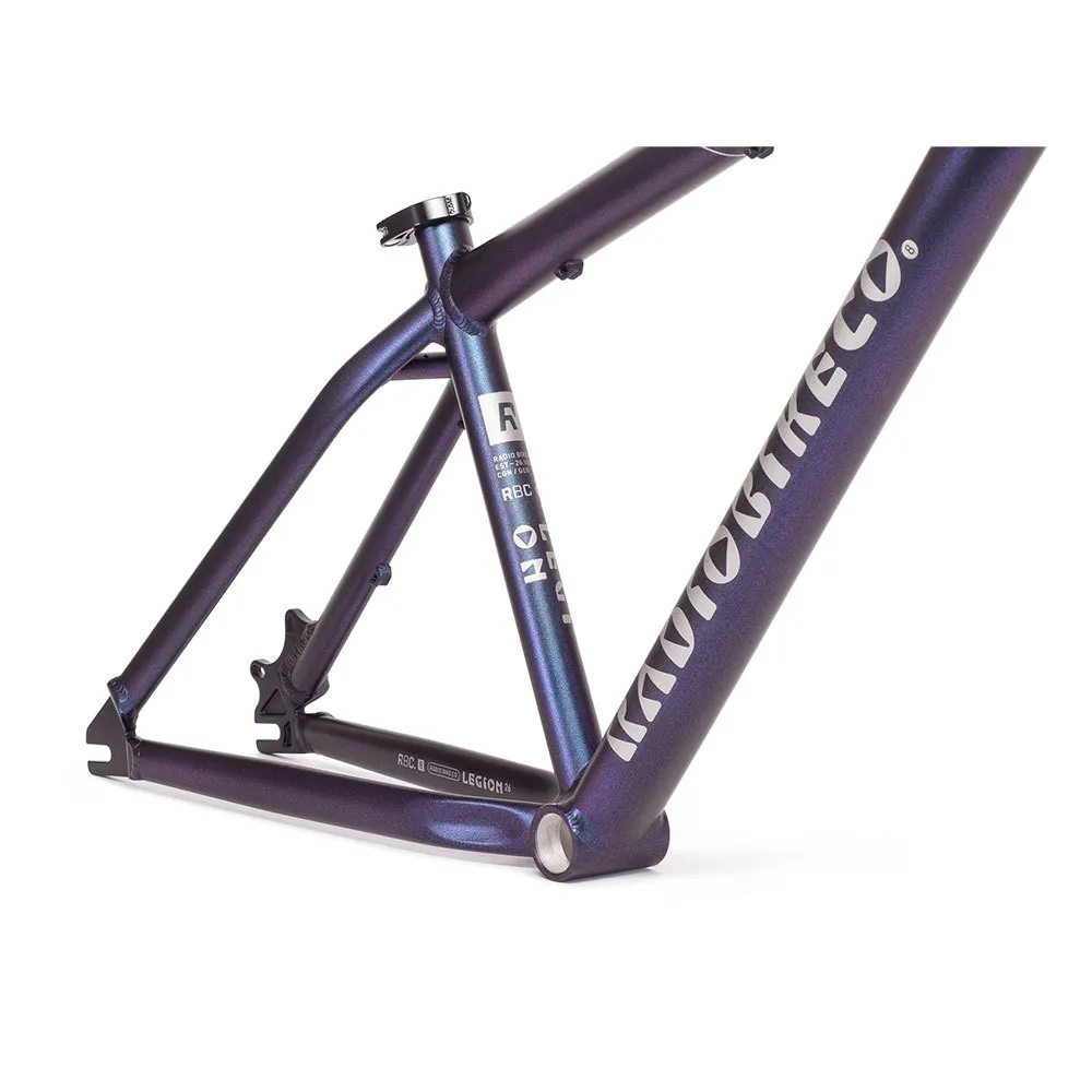 Radio Legion 26 Bmx-ramme, Matt galactic purple, 22"