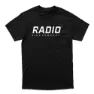 Radio Logo Kortarmet T-skjorte
